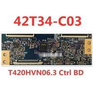 42t34-c03 1pc tcon board t420hvn06.3 ctrl bd 42t34-c03 tv t-con logic board, quality guaranteed 42t3