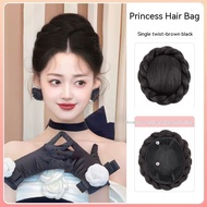 TSE tóc giả Công chúa cao quý quấn Bridal Wedding Dress thiết kế Hepburn đầu bi Tóc Giả Nhẫn Xc-Zhao