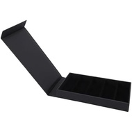 Haofy Sunglass Organizer, 5 Slot PU Leather Glasses Storage Case with Soft Velvet Lining, Compact 13