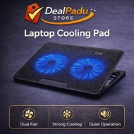 DealPadu Laptop Cooler USB Cooling Fan Single Fan Silent Laptop Cooling Pad Kipas Laptop