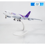 Airplane Model THAI AIRWAYS A380 Boeing (19cm) Wheels Plane