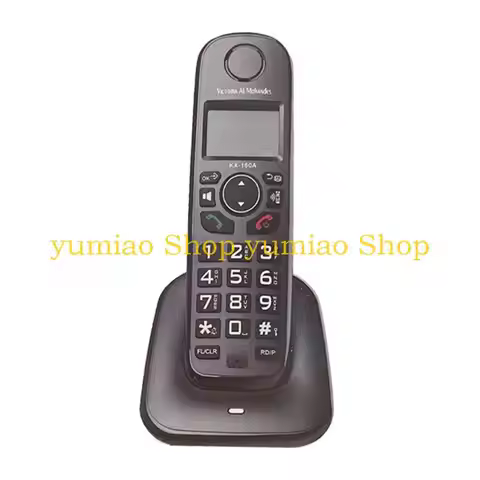 587B KX160A Cordless Landlines Phone with Call Blocking, Speed Dialings Option 1 Handset