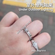 (只限訂製) 戀與深空 Love and Deepspace 同人周邊 S925純銀 滿百好感 牽絆情侶戒指 官方設計款式 黎深 Zayne(男女對戒)