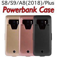 Samsung S8/S9/Plus/A8 (2018)/A8s 7000mAh Powercase Powerbank Power Bank Case Battery External