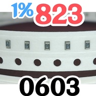 10pcs Chip resistor smd 8202 82K0 1% size 1608 0603 82Kohm 82K ohm 82 Kohm