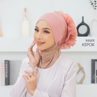 ALAYNA Inner Kepok Volumnizer | Scarf Hijab Sanggul Besar Instant Volume Puffy Tudung Anti Kempis