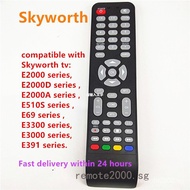 Skyworth remote control Smart tv which Used for 24E3A11G 32E3A11G 40E3A11G 32E2000 40E2000 43E2000 43E2000 55E2000