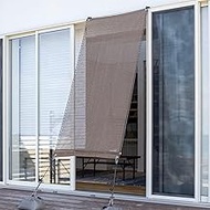 Takasho CLS-H20MA Sunshade, Cool Shade, Air Mocha, 0.3 x 6.6 ft (0.9 x 2 m), Polyethylene CLS, 1.4 T