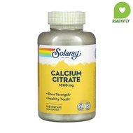 Solaray Calcium Citrate 1 000 mg 120 VegCaps (250 per Capsule)