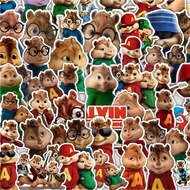 Cutting Pack Stickers, Alvin & The Chipmunk Cartoon Stickers, 100 Pcs, Cute, Cool Aesthetic Series f