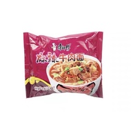 Instant noodles Kang shi fu mala/ khan shi fu instant noodles typical of china 康水麻辣牛肉面师