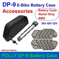 POLLY DP-9 Battery Case 36V 48V 52V 60V 72V Fit 91PCS 18650 Cells Box Nickel Strip 10S 13S 14S 35A B