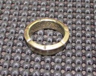 【阿諾工藝國度】手工錢幣戒指、硬幣戒指，2002 歐元 20分銅幣 , (#r0004)
