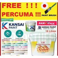18L SANCORA SKYLITE CEMENT GUARD EMULSION / NIPPON 5400 UNDERCOAT SEALER WATER PAINT CEILING WALL PA