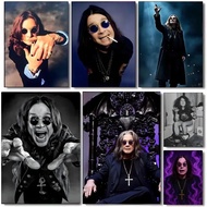 KHZH Singer O-Ozzy Osbourne Poster Wall art print art suitable for living room bedroom bar parlor ho