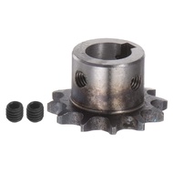 HARFINGTON DIN/ISO 06B Roller Chain Sprocket 12T Pitch 3/8" 15mm Bore A3 Carbon Steel Motor Drive Ge