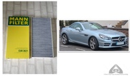 กรองห้องโดยสาร / กรองแอร์ ( ชาโคล ) Benz SLK R172 : Cabin Charcoal Filter Mann CUK3621