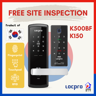 LocPro K150 Digital Door Lock + H100F Gate Lock Bundle (Free Site Inspection)