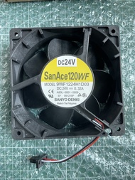 Fan SANYO DENKI 9WF1224H1D03 DC24V 0.32A FANUC 3P Male