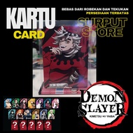 Demon slayer family mart Douma card duma/