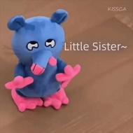 KISSCA Walking Mouse Plush Toy, Parody Voice Electric Dirty Rat Walking Toy, Novelty Funny Fluffy So