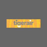 T TIGERAIR Airlines Company Waterproof 3M Sticker 120x30mm