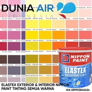 cat tembok exterior &amp; interior nippon paint tinting mix warna 4kg