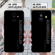 Samsung A6 2018 Case | A6 PLUS 2018 - Samsung A8 2018 | A8 PLUS 2018 _Clear black silicone casing
