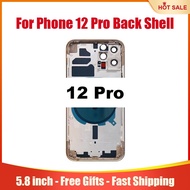 Back Housing For iPhone 12Pro Back Shell With Free Gifts