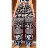 Elephant Pattern Long Pants For Men/Women