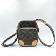 Louis Vuitton 老花中古雙層相機包，LV經典包，麻將包，側背包，肩背包，二手真品，正品，現貨