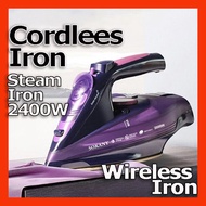 Wireless Iron Handheld Steam Iron Garment Steamer Cordless Seterika Strika Sterika Baju Tanpa Wayar 