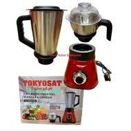 Blender stainless steel Blender 3in1, 2in1 System, 600w cooper motor