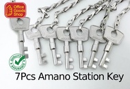 Kunci Amano Key 7 pcs (Number 1234567) Value Buy Package