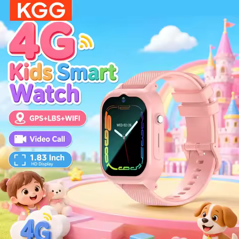 Kids 4G Smart Watch Phone GPS LBS WiFi Positioning HD Video Voice Call Camera SOS Remote Monitoring 