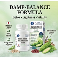 Bitter Melon Detox Supplement | Made in Japan | Damp-Balance Formula | Digestive & Wellness Support