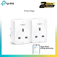 TP-Link Tapo P100 P110 P110M Mini Smart Wi-Fi Plug Remote Control Schedule Auto On/Off Matter (1 Pac