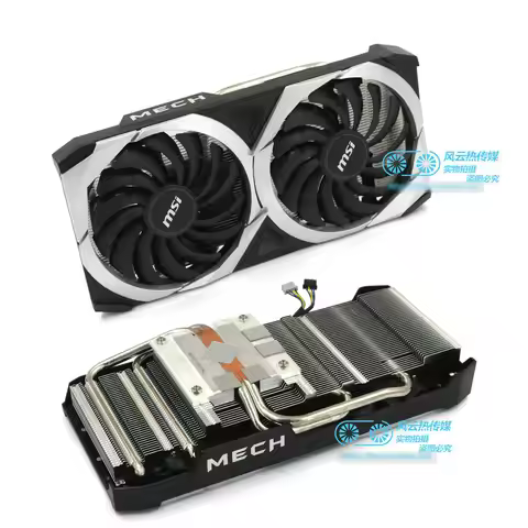 New Original Radiator Cooler for MSI RX6600XT MECH 2X Graphics Card