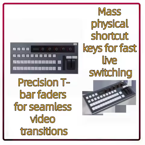 ATEM Switcher Live Stream 12 Channels Radio Studio Equipment USB Video Mixer Switcher Blackmagic Ate