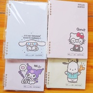 Sanrio Top Bottom Loop Book A5 Sari Pattern Line Format LS S-HC-01