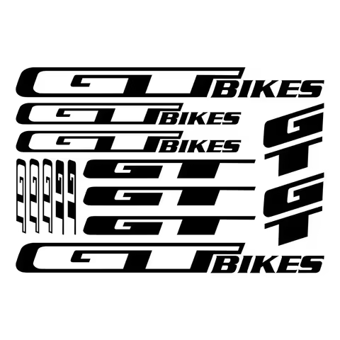 Car Sticker GT Bikes Bicycle Accessories Stickers Sheet Frame Cycle Cycling Bicycle MTB Road Waterpr
