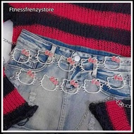 [FF] Sweet Pendant Waist Nelace Belly Belt Chain Women Summer Body Jewelry With Diamonds Y2K Accesso