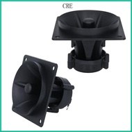 CRE 3Inch Square Horn Tweeter 75-150W Piezoelectric Ceramic Speakers For Loud  Frequency Sound Perfo