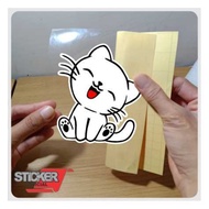 Cute cat stickers, cat, light up stickers, hologram stickers, embossed stickers, car motorbike stick