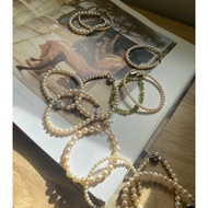 Akoya 2hand Japanese pearl bracelet