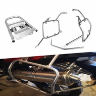 Suitable for BMW F700GS F800GS Side Box Bracket Tail Box Rack Three Box Rack Stainless Steel Luggage