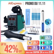 YIHUA 8786D Soldering Iron Hot Air Soldering Station DIY Digital