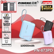 Pineng PN-873 10000mAh Powerbank 22.5W Fast Charging Power Bank Mini Powerbank Original Pineng Power