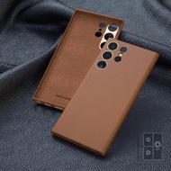 Leather Case Samsung S24 Ultra S24Ultra Genuine Wallet Cover Casing