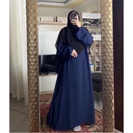 HITAM Black Gamis abaya // abaya // beautiful abaya // elegant abaya